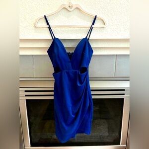WINDSOR Elegant Blue Mini Dress XS